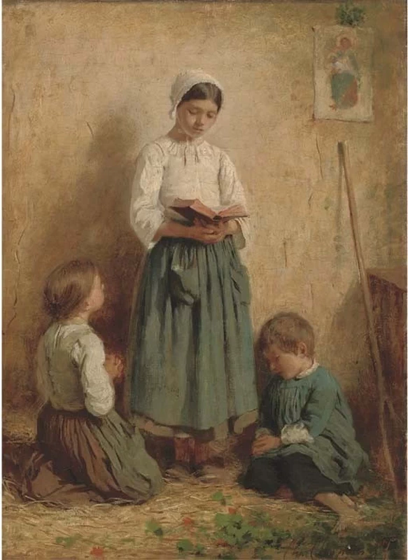 Charles Joshua Chaplin - L'ora della preghiera